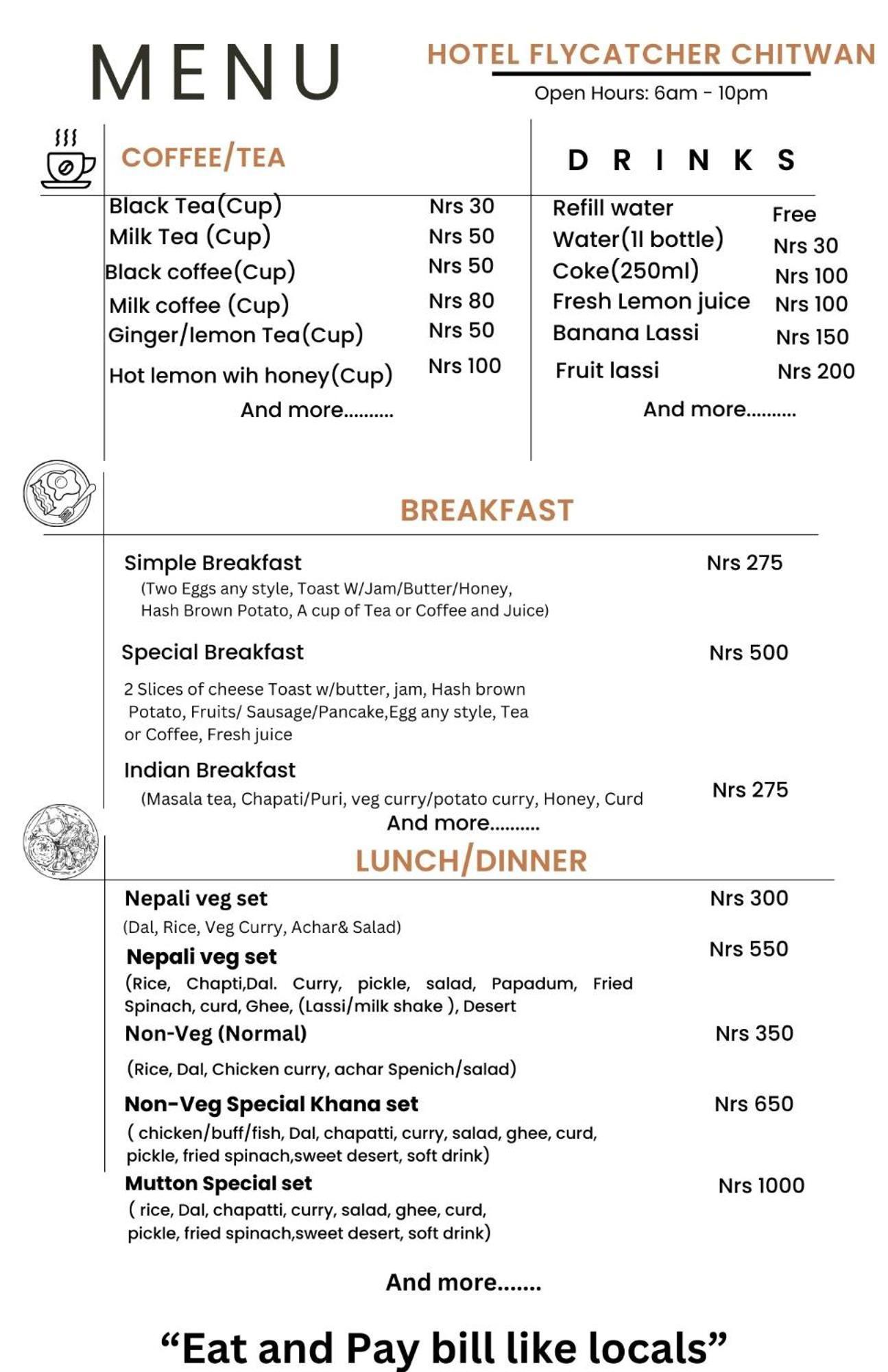Hotel Flycatcher Chitwan- A Jungle Safari Home Sauraha Exteriér fotografie